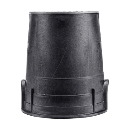 NDS Standard Valve Box Round 6 in. Black Box/Black Lid Overlapping ICV