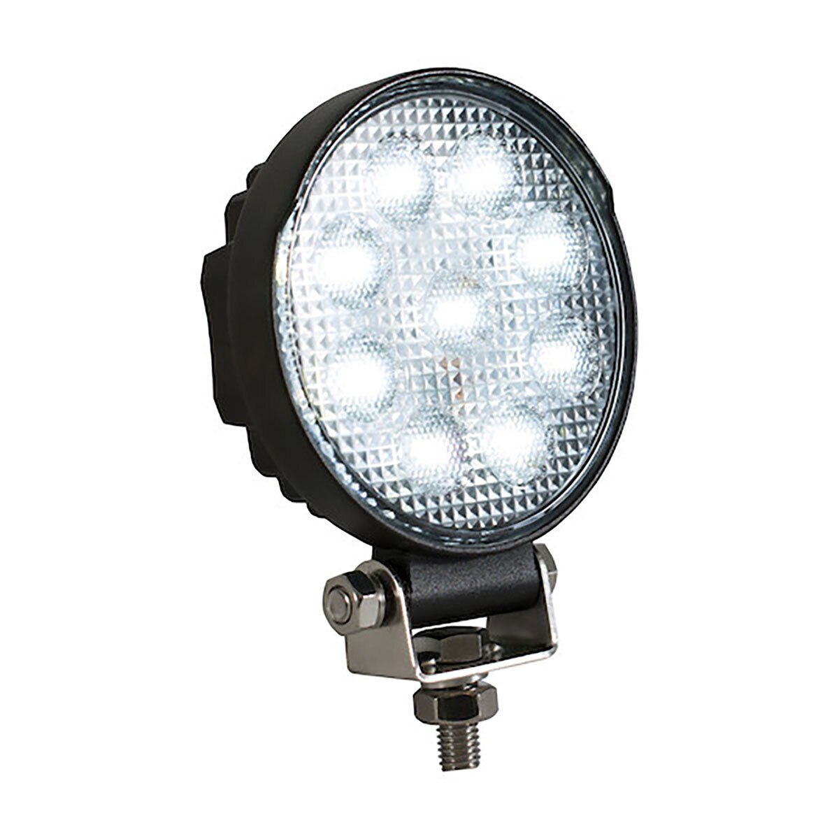 Buyers Products LED Round Floodlight 6.6 in x 2.5 in. x 2.5 in.