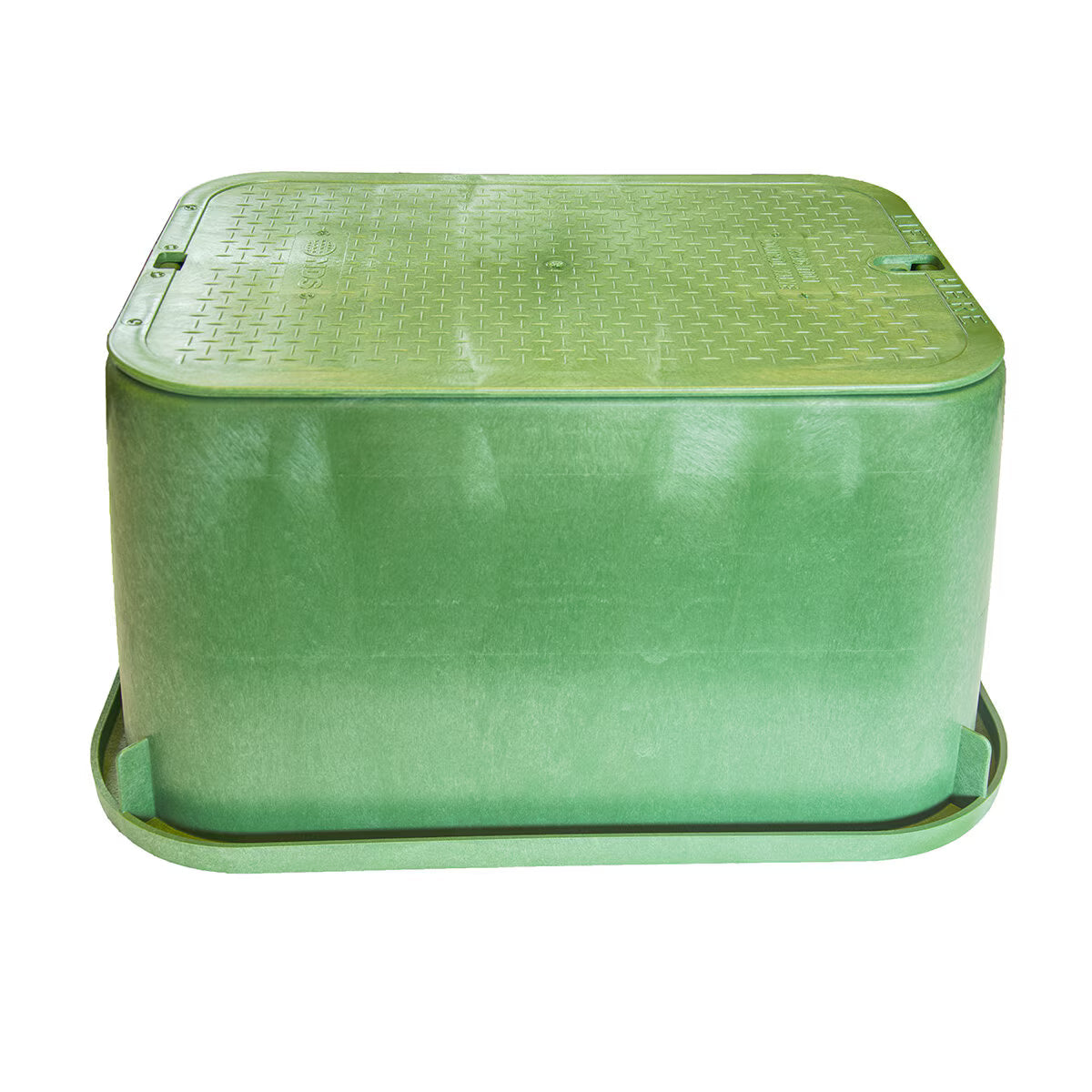 NDS Jumbo Overlapping Cvr ICV Valve Box Green 13 in. x 20 in.