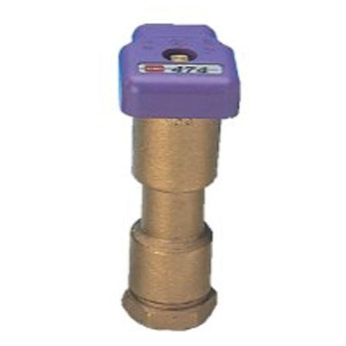 Toro Quick Coupling Valve 1 in. FIPT Inlet Single Lug with Reclaimed Purple Locking Vinyl Cover