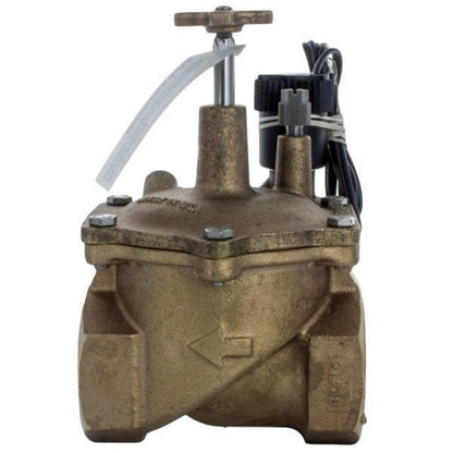 Toro Globe Valve 220 Brass 2 in. w/ Flow Control FIPT x FIPT