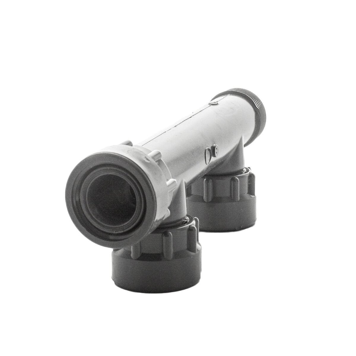 Dura Quad Port Manifold Tee 1 in. Swivel x MIPT x 4-Swivel with O-Ring