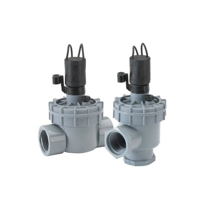 Irritrol Angle Valve 2600 Plastic 1 in. w/ Flow Control FIPT x FIPT