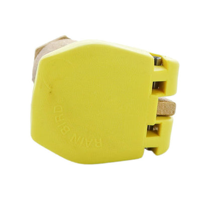 Rain Bird Quick Coupling Valve 3/4 in. FIPT Inlet 1 pc. Body with Yellow Rubber Cover