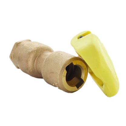 Rain Bird Quick Coupling Valve 3/4 in. FIPT Inlet 1 pc. Body with Yellow Rubber Cover