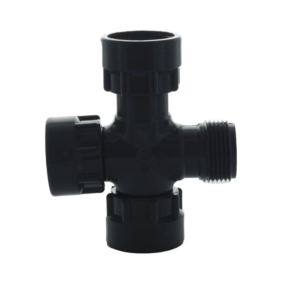 Dura Manifold Cross 1 in. Swivel x MIPT x Swivel x Swivel with O-Ring