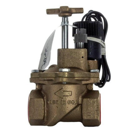 Toro Globe Valve 220 Brass 1 in. w/ Flow Control & EZ Reg Pressure Regulator FIPT x FIPT