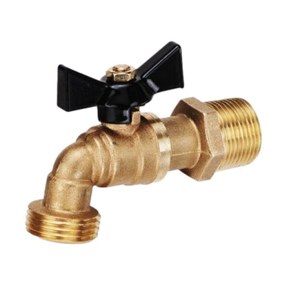 Matco Ball Valve Type Hose Bibb Forged Brass 3/4 in. MIPT x MHT