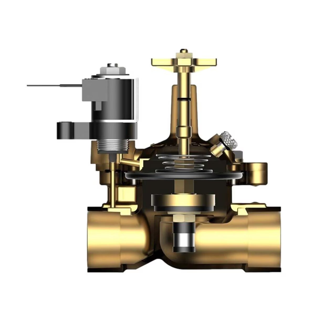 Superior Globe Valve Brass 1 in. FIPT