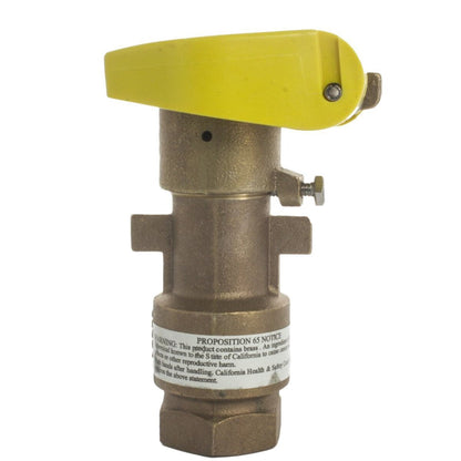 1 in. Brass Single Lug Quick Coupler W/Rubber Cover - Hunter