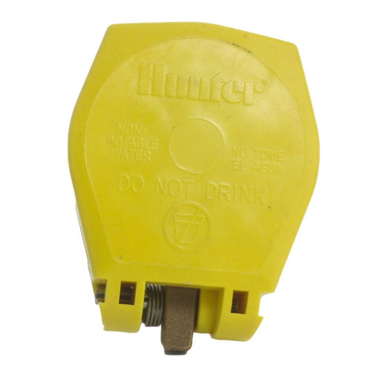1 in. Brass Single Lug Quick Coupler W/Rubber Cover - Hunter