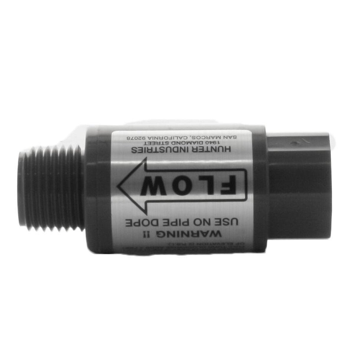 Hunter Drain Check Valve FIPT x MIPT 1/2 in.