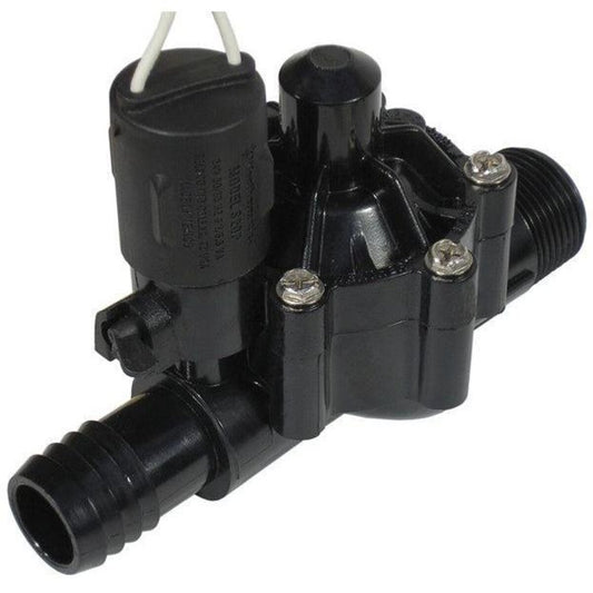 Weathermatic Globe Valve Nitro Plastic 1 in. MIPT x Barb