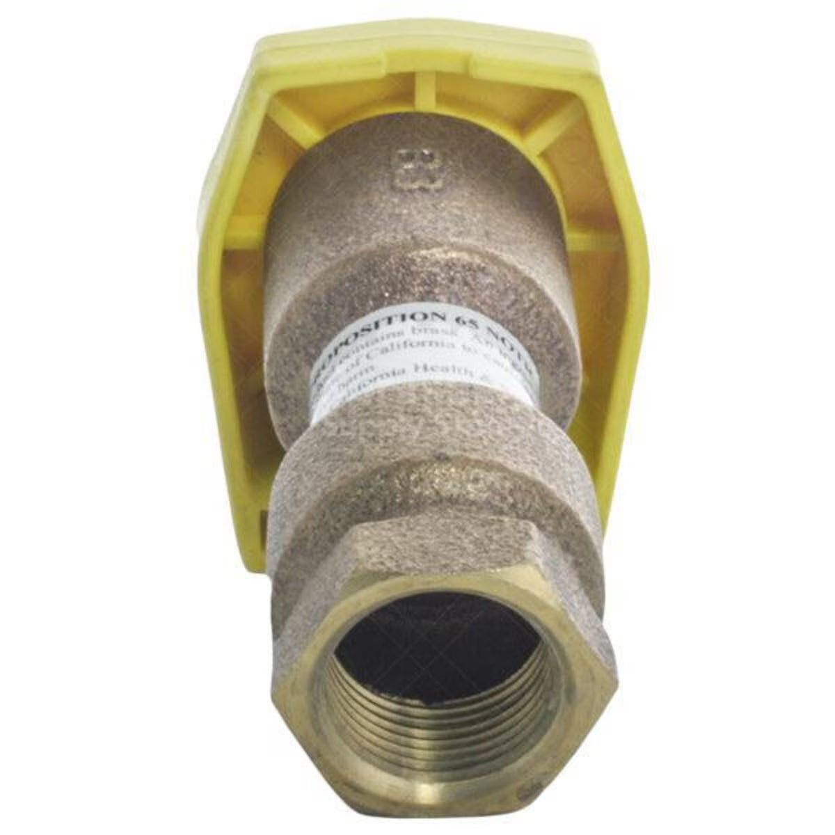 3/4 in. Npt, 1-Piece, 2-Slot, Yellow Color