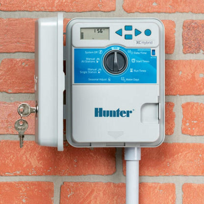 Hunter XCH600   Battery Operated Controller XC Hybrid Fixed Indoor/Outdoor 6 Station
