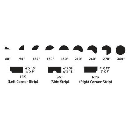 Toro Nozzle Male Thread Precision Series 10 ft. 60 Degree