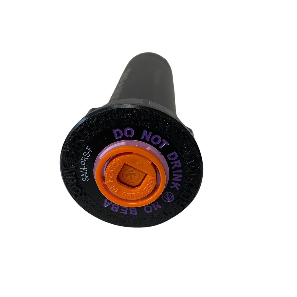 Rain Bird RD04 Non-Potable Spray Body NSI 4 in. Pop Up with PRS30 Pressure Regulator, SAM Check Valve and Flow-Shield