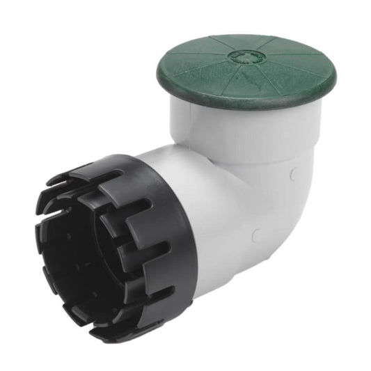 4 in. Pop-Up Valve W/ Elbow & Adapter Green Rb