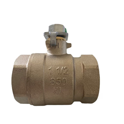 Wilkins 850XL Full Port Ball Valve Lead Free Bronze 1-1/2 in. FIPT