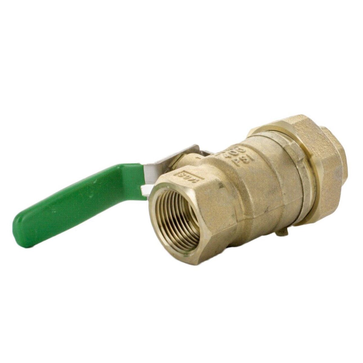 Wilkins 850UXL Full Port Union Ball Valve Lead Free Bronze 1 in.
