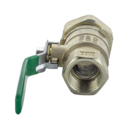 Wilkins 850UXL Full Port Union Ball Valve Lead Free Bronze 1 in.
