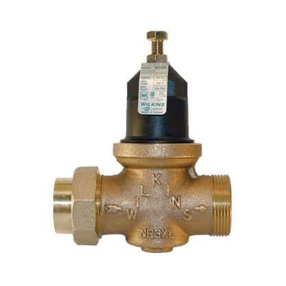 Wilkins NR3XLDU Pressure Reducing Valve Lead Free Bronze 3/4 in. Double FIPT Union