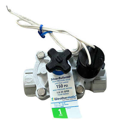 Weathermatic Valve 1 in. w/ Flow Control 24VAC