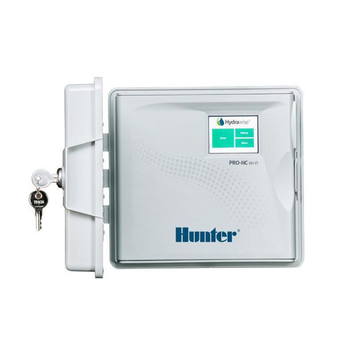 Hybrid  XCH1200SSP  12 Station Outdoor Controller Stainless Steel W/ Mounted Solar Panel