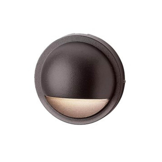 Kichler-15064AZT- 15064 Half Moon Deck Light Aluminum Housing Architectural Bronze Halogen 10W