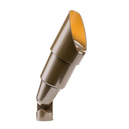 FX RS Up Light Aluminum Housing Bronze No Lamp Long Shroud