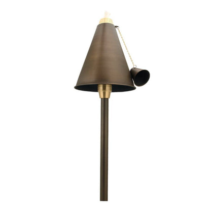 Unique IB-NL   Islander Tiki Torch Weathered Brass 60 in. Riser No Lamp