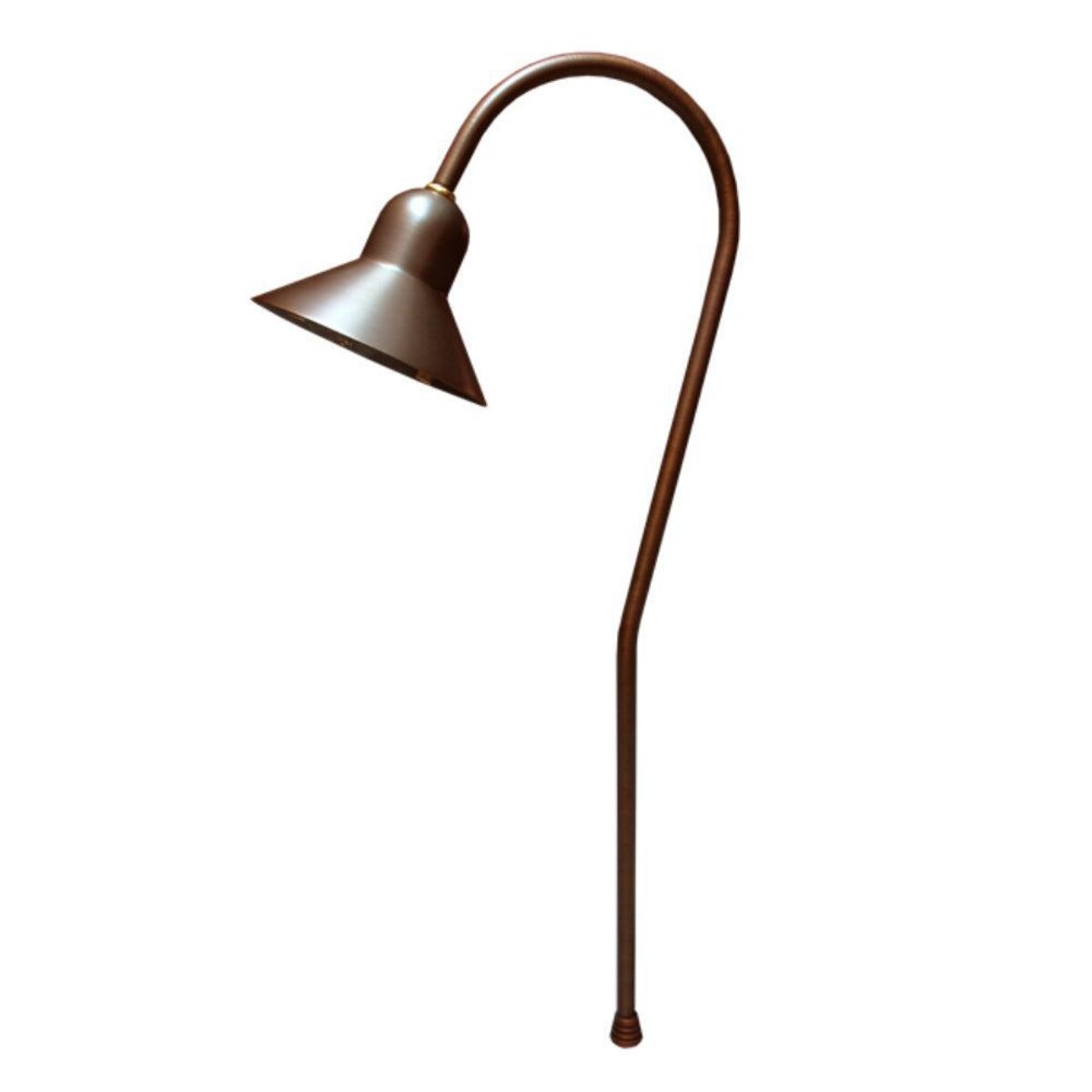 Unique JUPI-NL  Jupiter Path/Area Light Brass Housing Weathered Brass Finish No Lamp