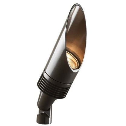 FX NP Up Light Luxor ZD Aluminum Housing Bronze 10.1W 2700K 35 Degree LED Long Shroud