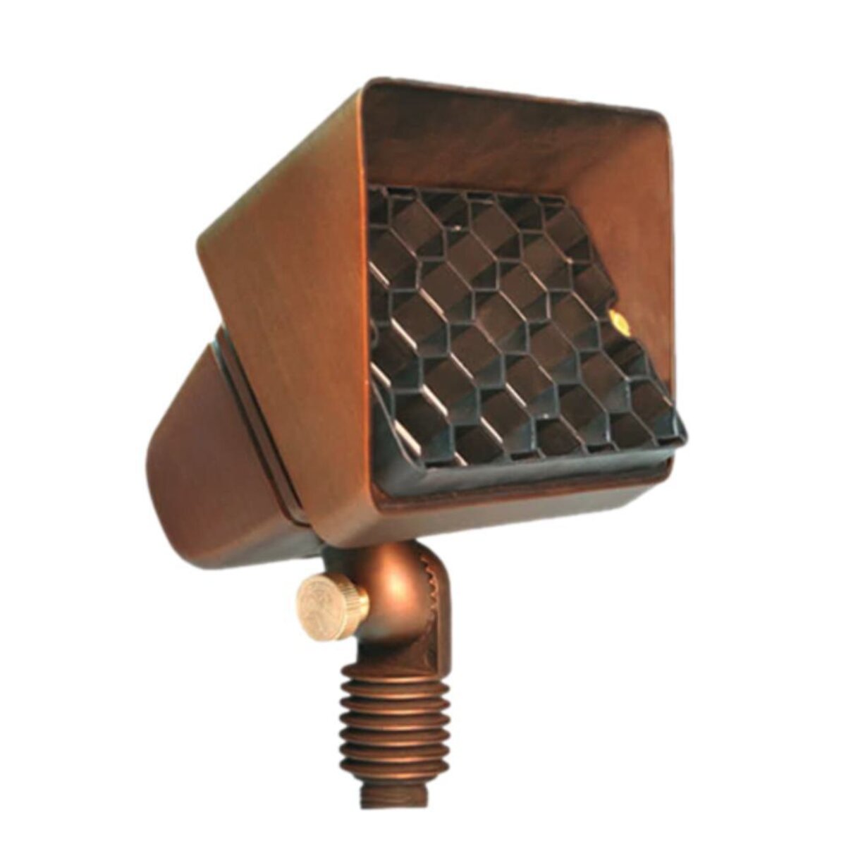 Unique  STAR-12-L427  Starburst Wall Wash Brass Housing Weathered Brass 4W 2700K 40 Deg. LED