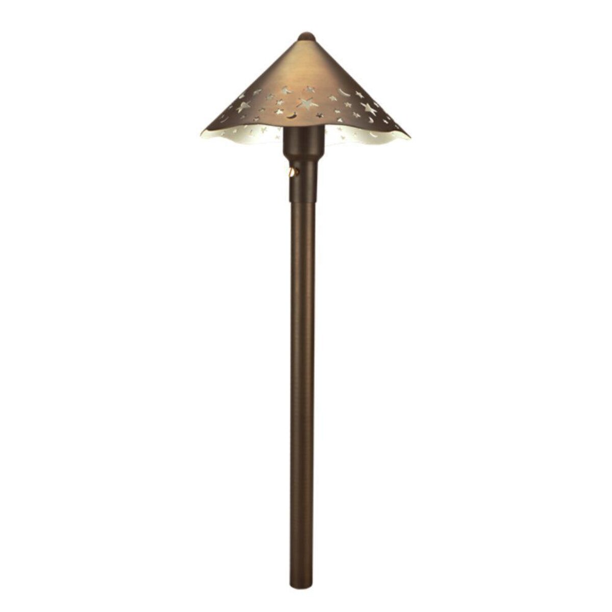UniqueCN-NL   Constellation Path Light Brass Housing Weathered Brass Finish No Lamp