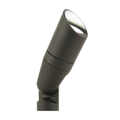 FX-QZ1LEDFB- QZ Up Light Aluminum Housing Flat Black 2W 2700K 91 Deg. LED