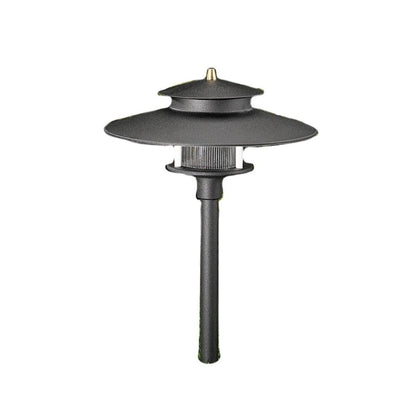 Vista PR-9206 Path Light Aluminum Black Finish No Lamp