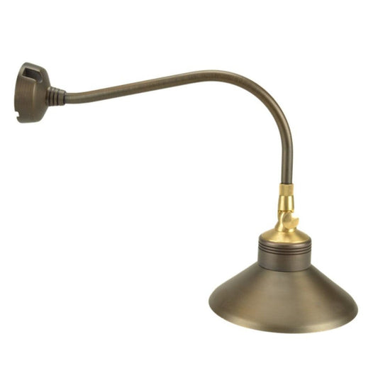 UniqueENTE-NL   Enterprise Down Light Brass Housing Weathered Brass No Lamp