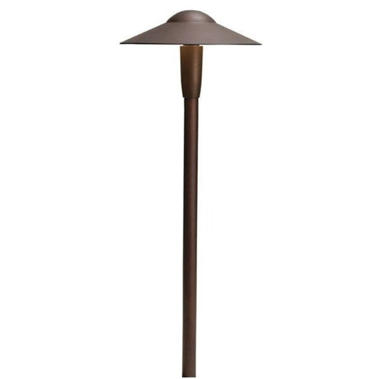 Kichler -15810AZT27R-15810 Path Light Aluminum Architectural Bronze Finish 4.3W 2700K LED