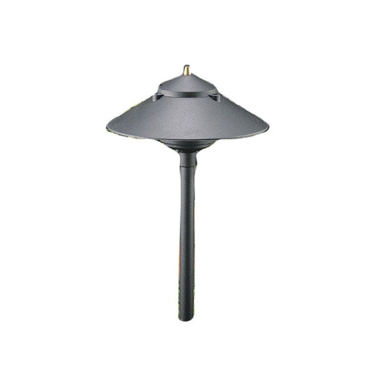 Vista PR-9216 Path Light Aluminum Black Finish No Lamp