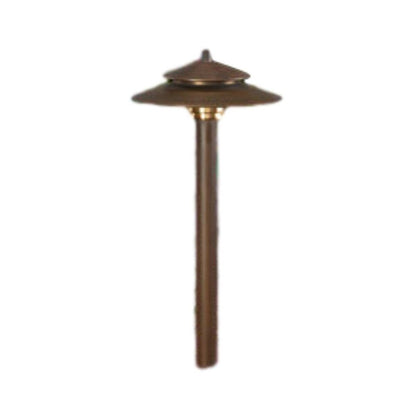 Vista PR-2125-BSO-NL  Path Light Olde Brass No Lamp 6 in. Top