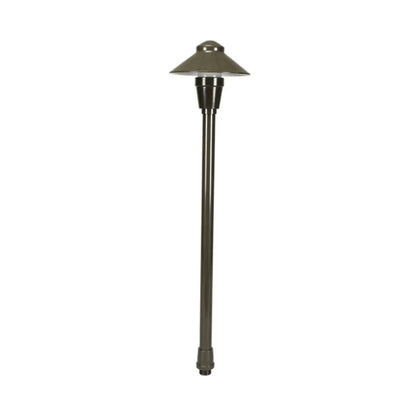Unique  PR18-NL-BK  Proton Path Light 18 in. Riser Aluminum Black Finish No Lamp
