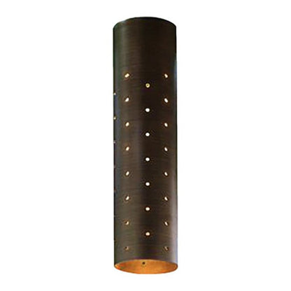 FX VE Down Light Antique Bronze Perforated Sleeve 3LED