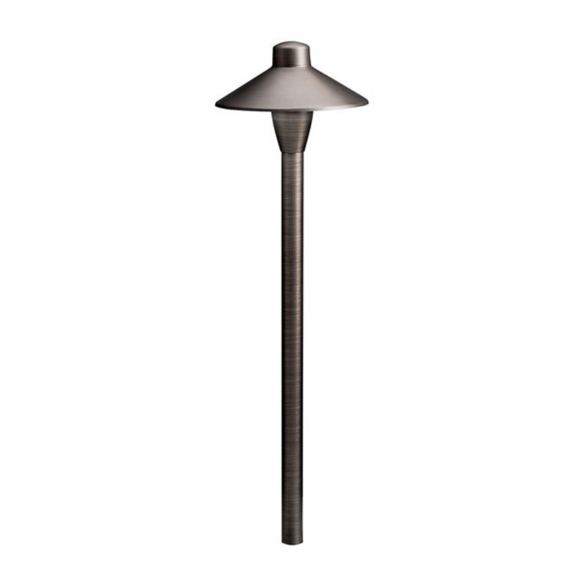 Kichler 15478CBR  Path Light in Centennial Brass - 20W Incandescent, 12V, 21 in. Height, 50,000 Hour Average Life, Aluminum Construction