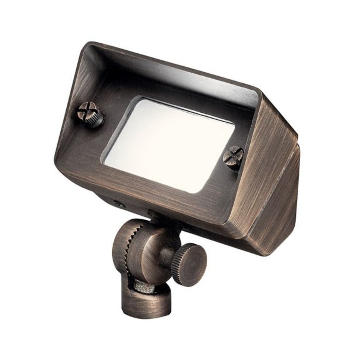 Kichler15476CBR   Mini Wall Wash 12V Centennial Brass No Lamp