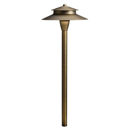 Kichler-15480CBR- 15480 Path Light Brass Housing Centennial Brass Finish