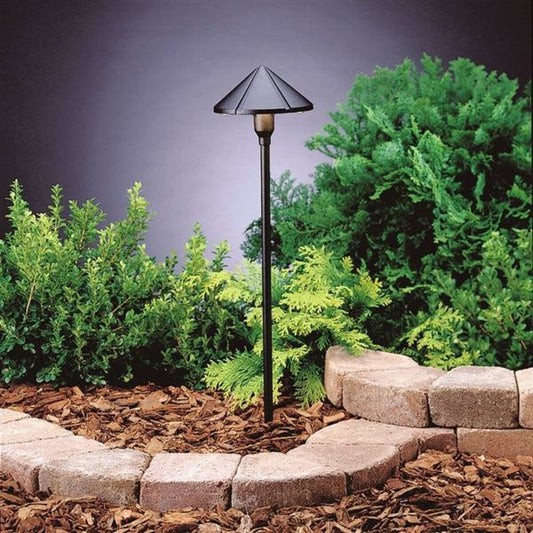 Kichler-15826BKT27R- 15826 Path Light Aluminum Textured Black Finish 4.3W 2700K LED