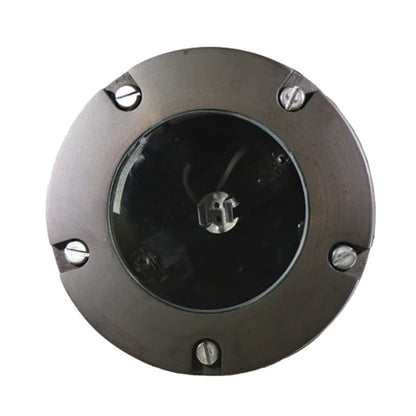 Pro-Trade IG1 In-Ground Light Composite Housing Antique Brass Clear Cover No Lamp