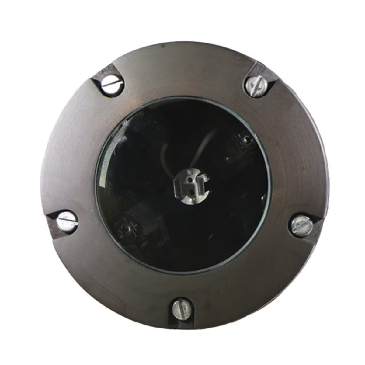 Pro-Trade IG1 In-Ground Light Composite Housing Antique Brass Clear Cover No Lamp