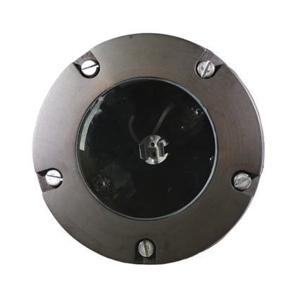 Pro-Trade IG1 In-Ground Light Composite Housing Antique Brass Clear Cover No Lamp